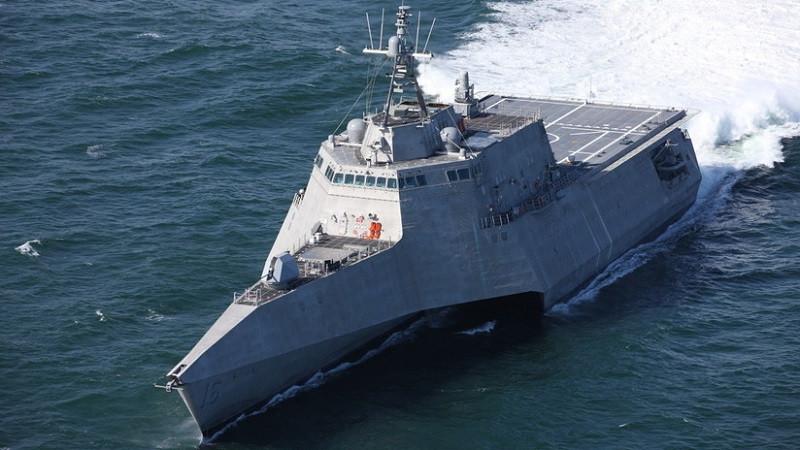 El buque con tecnologu00eda de sigilo USS Tulsa