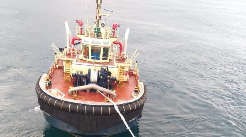 Concluye maniobra de salvamento de buque varado en Malecu00f3n