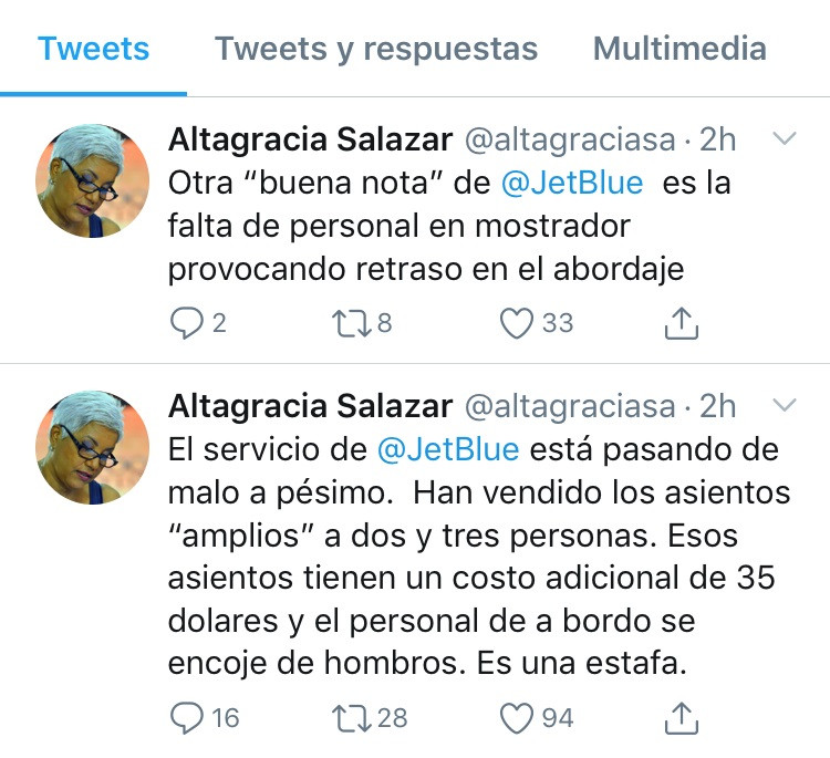 Twitter de Altagracia