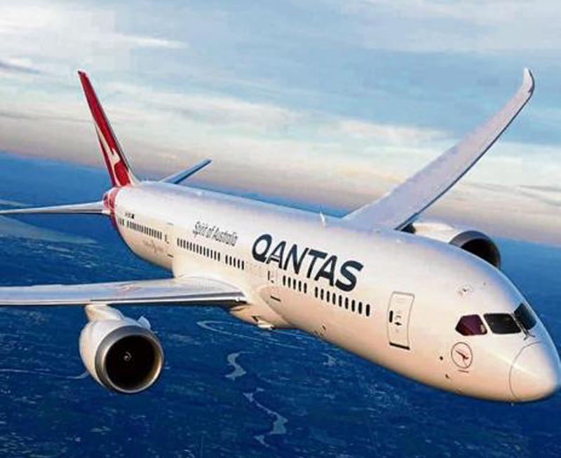Qantas. A