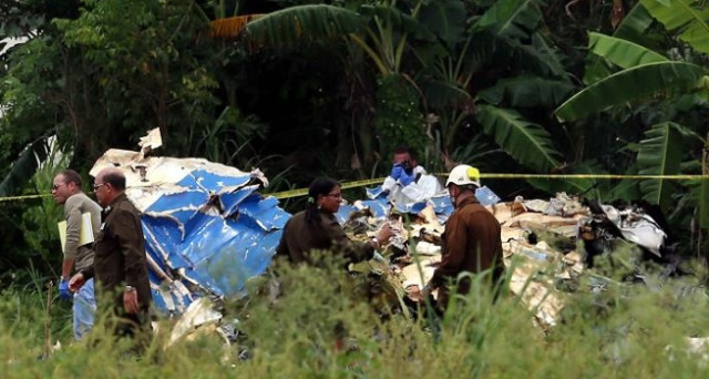Accidente de avion en Cuba