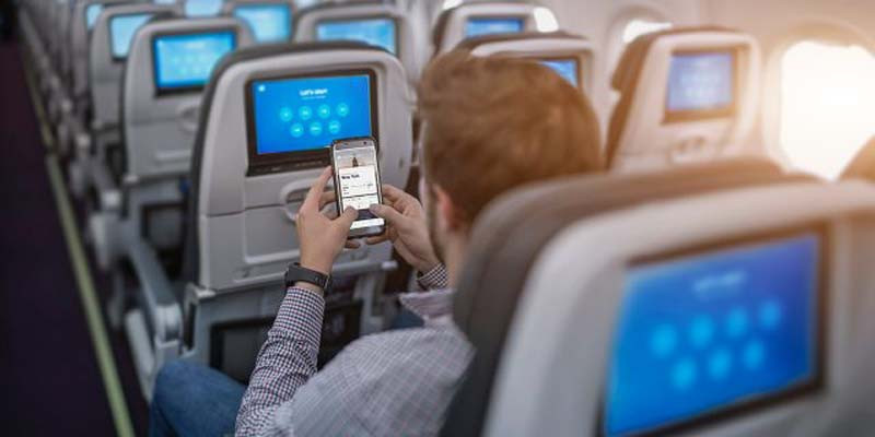 Movil en avion