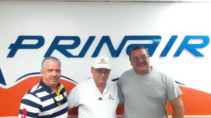 Josu00e9 Joga, Juan I. Hernu00e1ndez y Marcelo Emeric en la presentaciu00f3n. (Fuente externa)