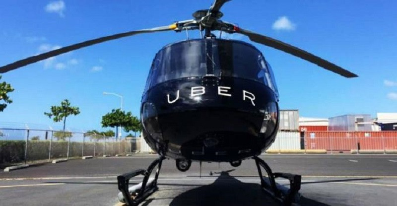 Uber helicoptero