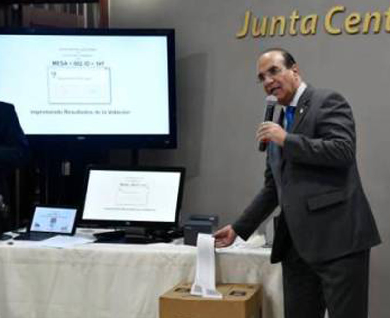 Presidente de la JCE