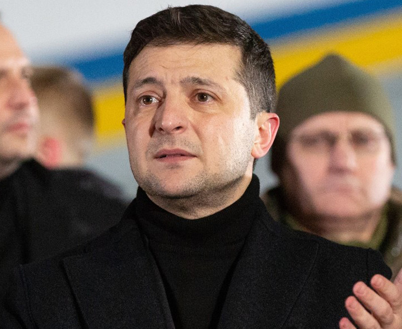 El presidente ucraniano, Vladu00edmir Zelenski.
