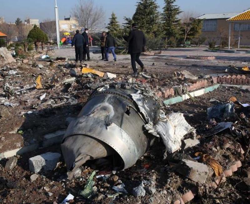 Avion derribado