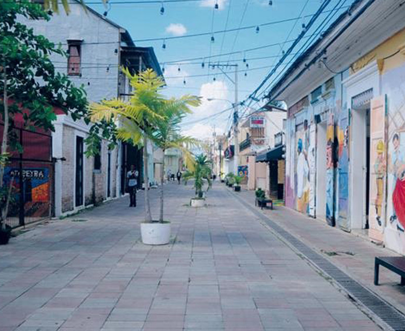 Peatonal Benito Moncion 