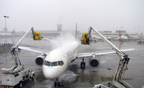 Hielo en aeronaves