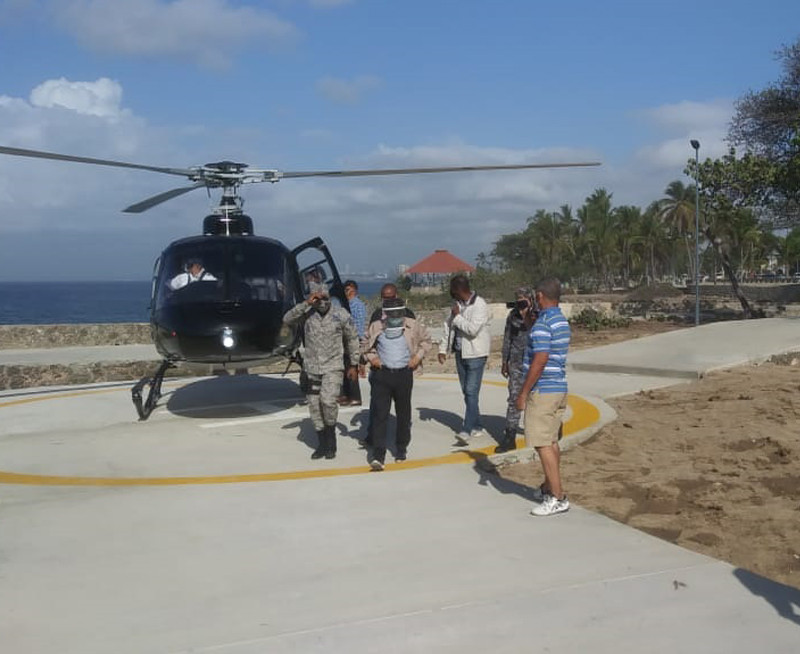 Helicoptero de Santo Domingo
