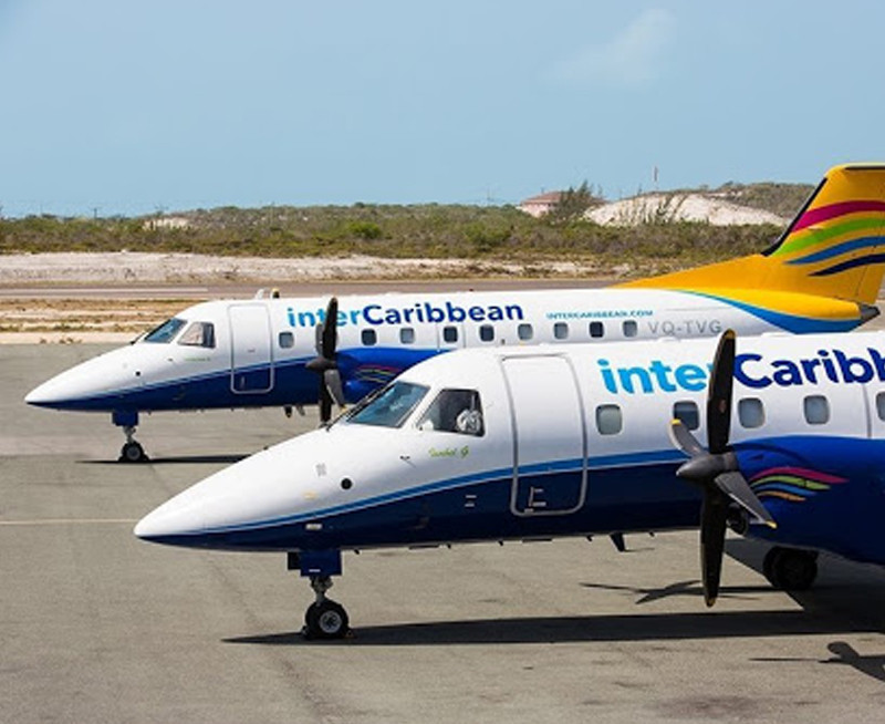 Aviones de Intercaribbean 