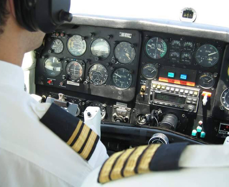 Pilotos en entrenamientos