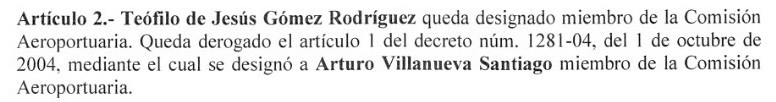 Decreto de Teofilo