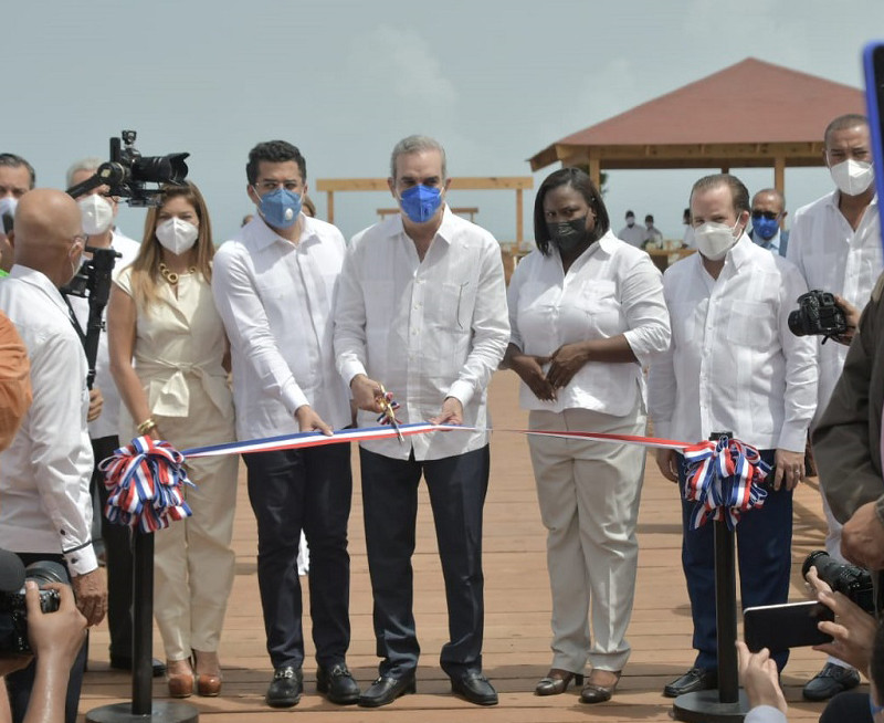 Inauguracion muelle de Miches