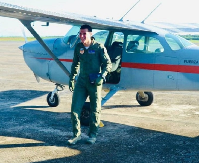 Estudiante piloto militar