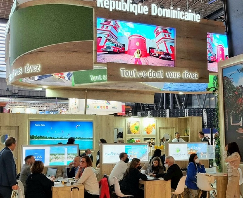Stand de Republica Dominicana en Top Resa 2021