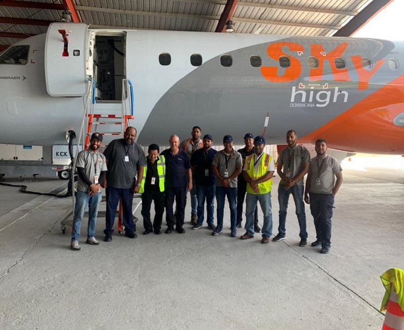 Equipo de mantenimiento de Sky