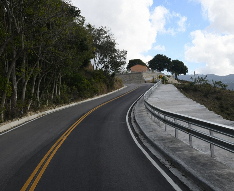 Carretera Tamboril La Cumbre Guazumal