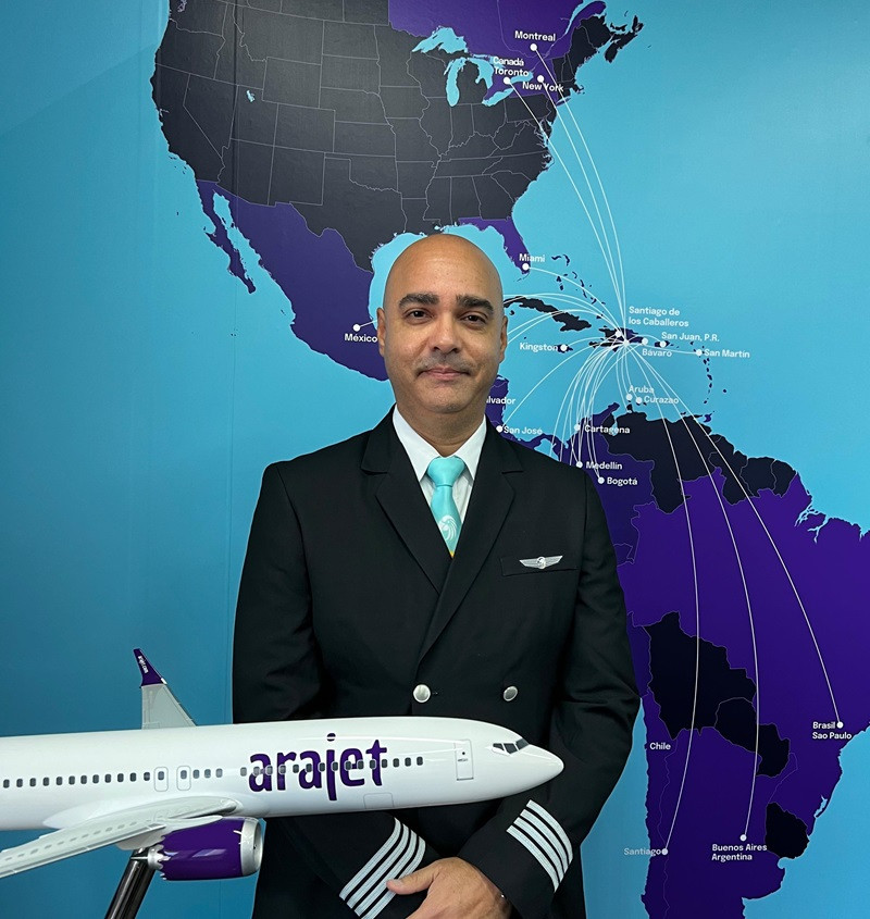 Piloto aviador Abel Marte