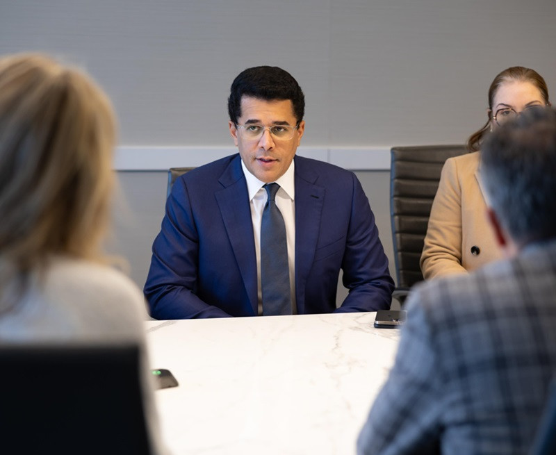 Ministro Collado en Canadá