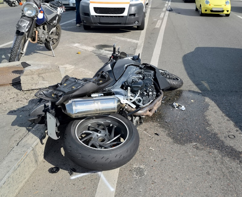 Accidente de motocicleta