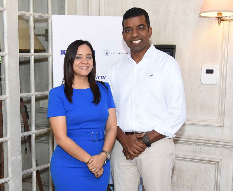 Mercilina Reyes y Ricky Jimenez