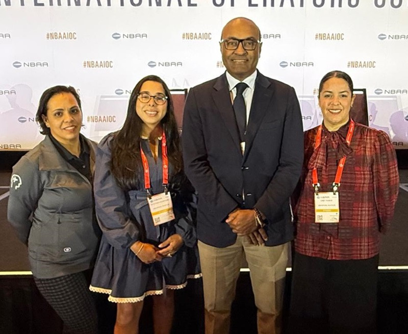 Ana Mendoza, Estefanía Rodríguez, Danilo Rosario Jiménez y Cindy Ramos