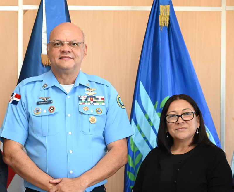 Enmanuel Souffront y Olympia Lynch