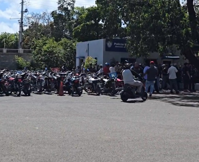 Motoristas en Santiago