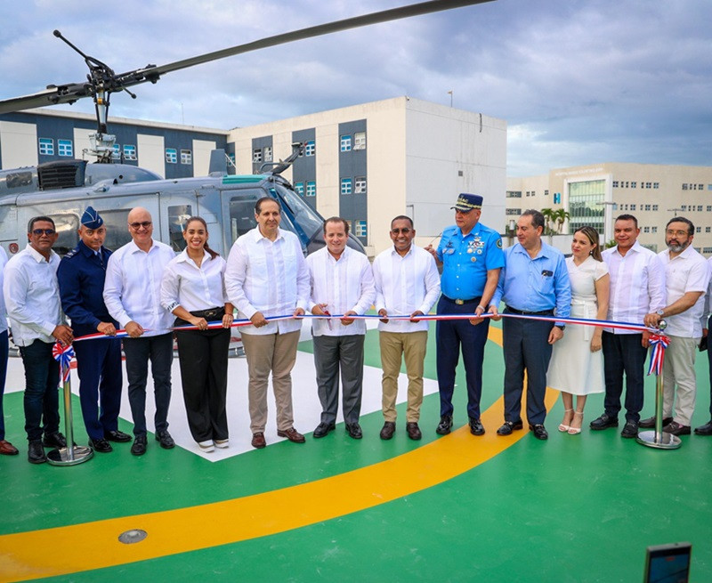 Gobierno pone en operaciu00f3n helipuerto en ciudad sanitaria