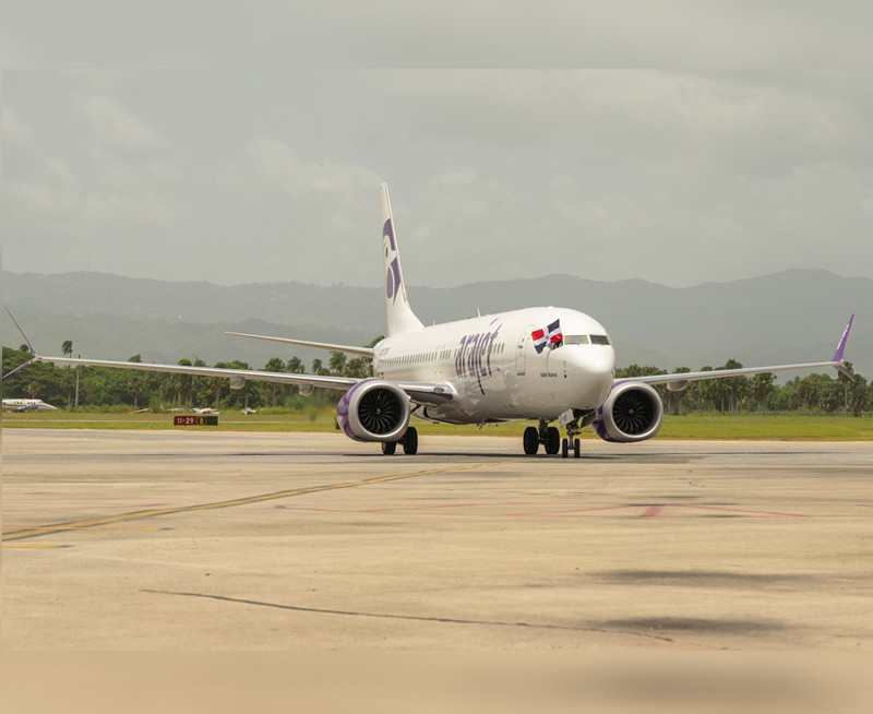 Avion de Arajet 